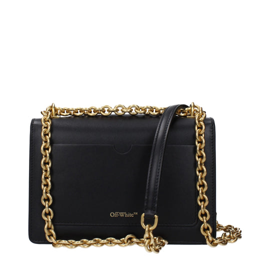Off-White Schwarze Leder-Crossbody-Taschen