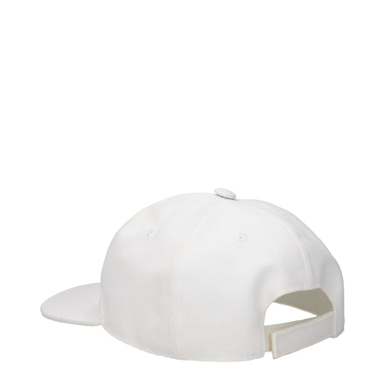 Stella McCartney Weiße Baumwollmützen (Baseballmütze)
