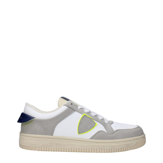 Philippe Model Weiße Leder-Sneakers