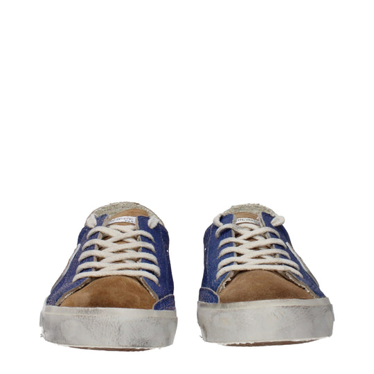 Philippe Model Blaue Leder-Low Tops