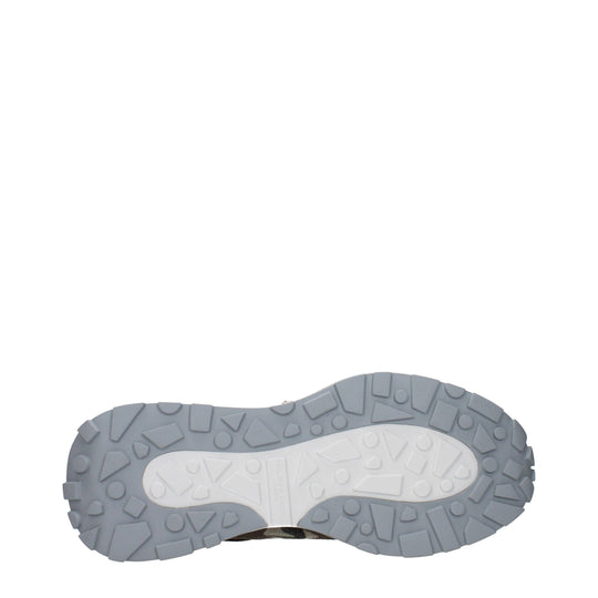 Philippe Model Grüner Stoff Sportliche Turnschuhe