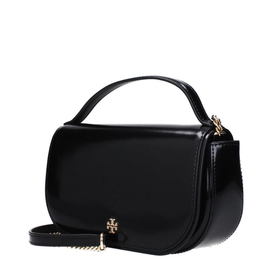 Tory Burch Schwarze Lederhandtaschen
