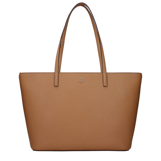 Tory Burch Braune Leder Umhängetaschen