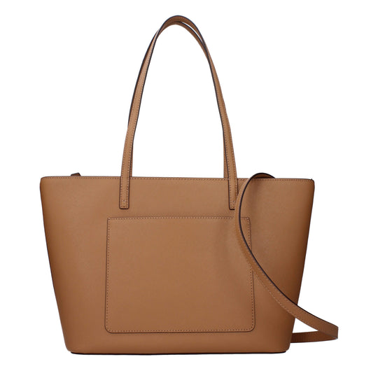 Tory Burch Braune Leder Umhängetaschen