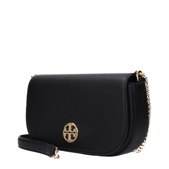 Tory Burch Schwarze Leder-Crossbody-Taschen