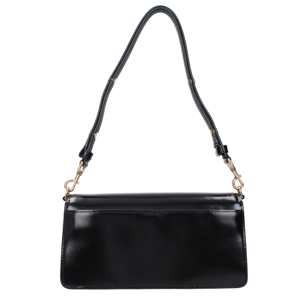Tory Burch Schwarze Leder Umhängetaschen
