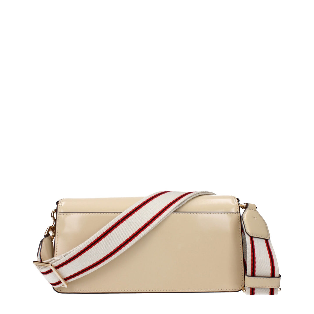 Tory Burch Beige Leder Crossbody-Taschen