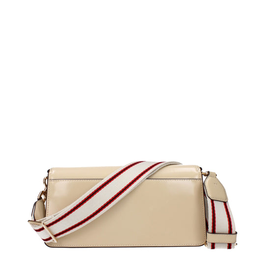 Tory Burch Beige Leder Crossbody-Taschen