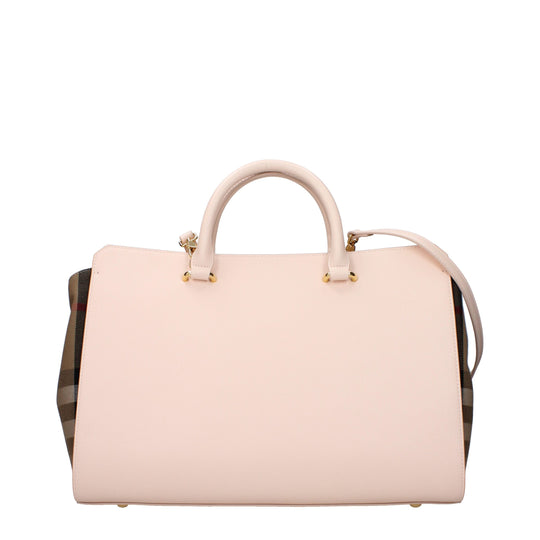 Burberry Rosa Lederhandtaschen