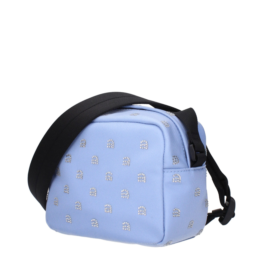 Alexander Wang Hellblaue Stoff-Crossbody-Taschen