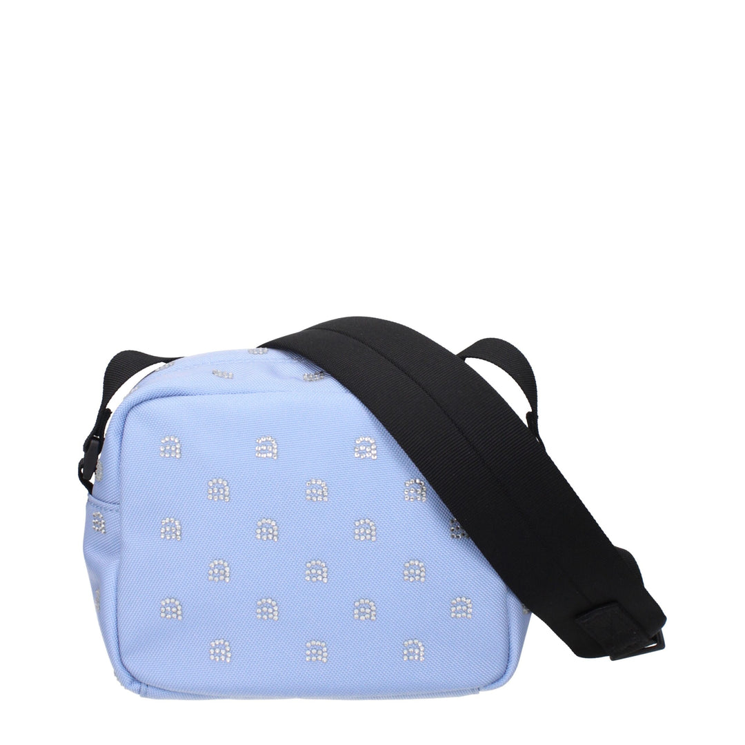 Alexander Wang Hellblaue Stoff-Crossbody-Taschen