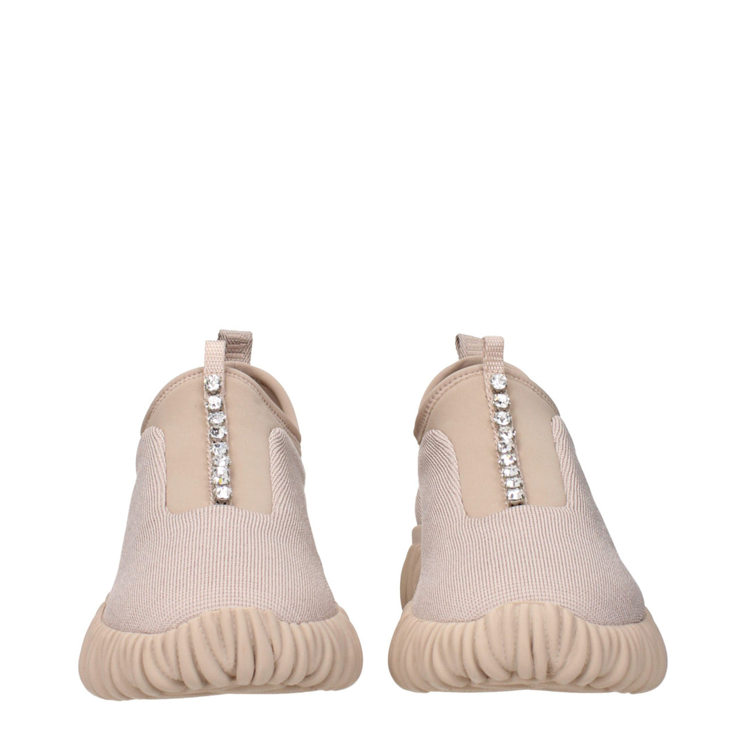 Miu Miu Beige Stoff Turnschuhe