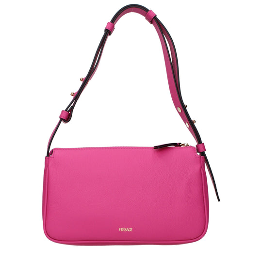 Versace Rosa Leder Umhängetaschen
