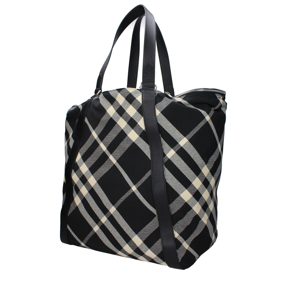 Burberry Schwarze Stoff-Umhängetaschen