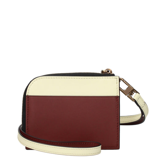 Boyy Beige Leder Kartenhalter