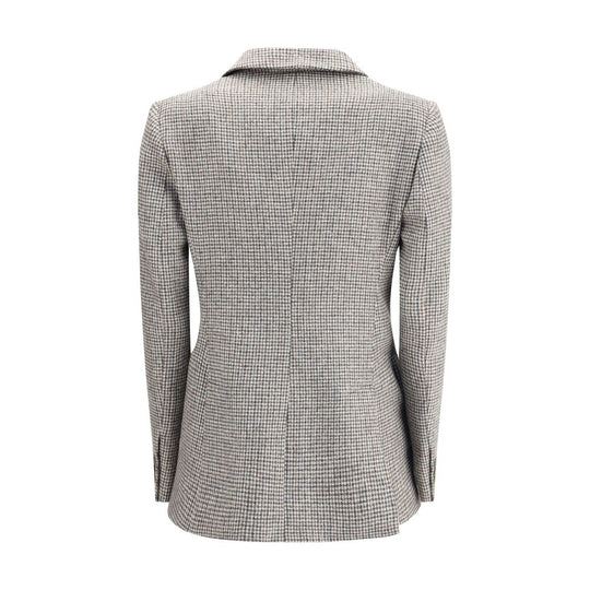 P.A.R.O.S.H. Jacke mit Hahnentrittmuster