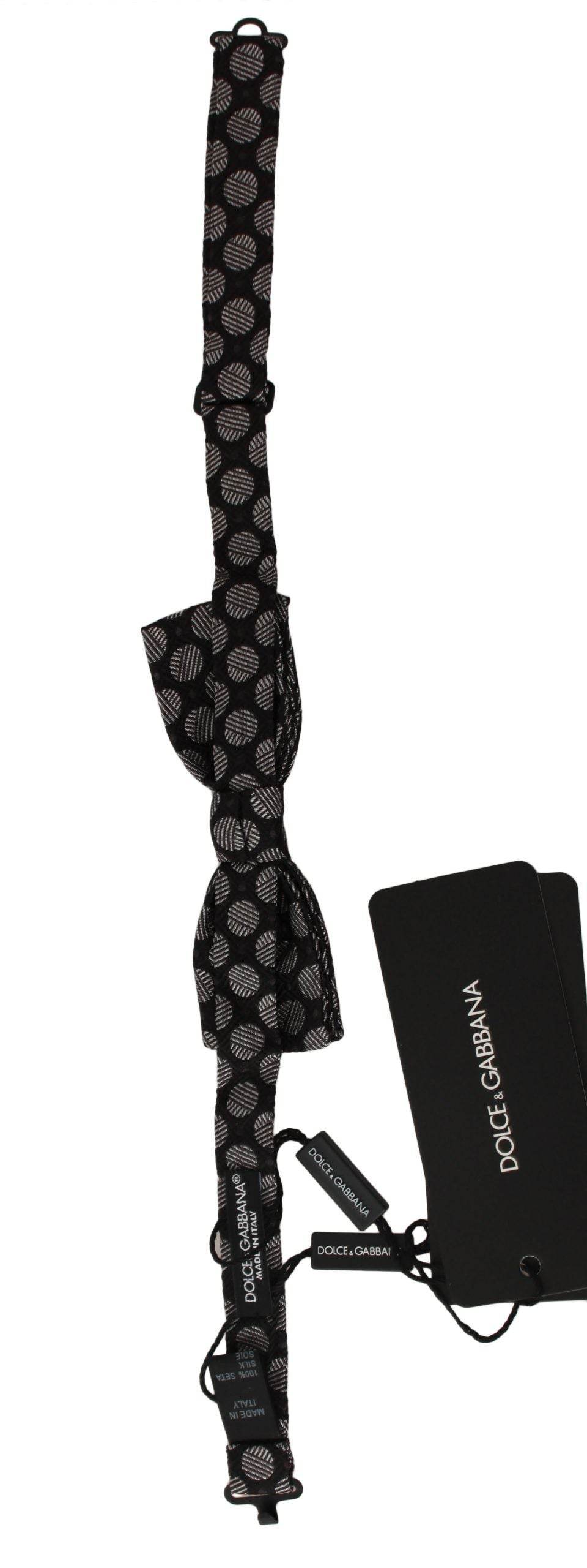 Dolce & Gabbana Elegante Polka Dot Seidenfliege - Léoré