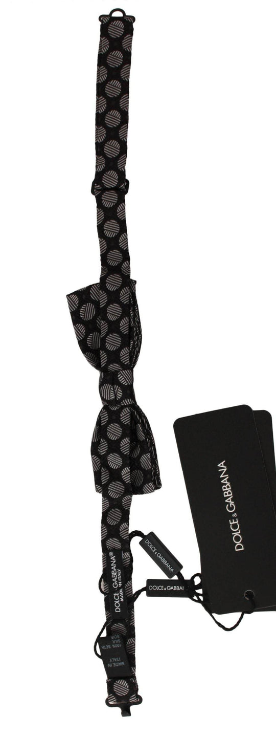Dolce & Gabbana Elegante Polka Dot Seidenfliege - Léoré