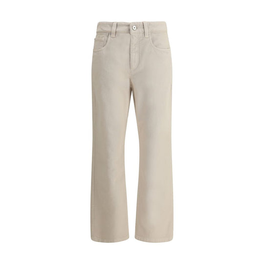Brunello Cucinelli Gerade gefärbte Jeans