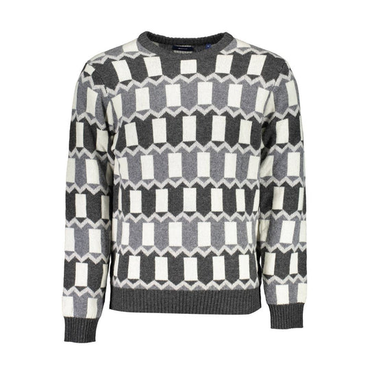 Gant Grauer Pullover aus Wolle