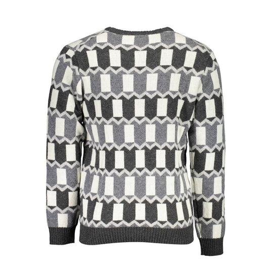 Gant Grauer Pullover aus Wolle