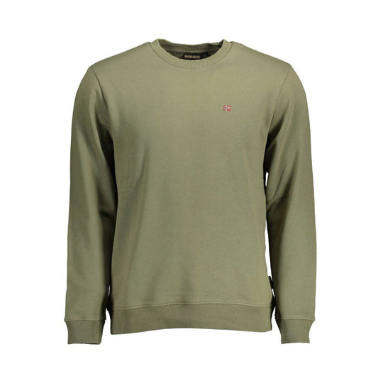 Napapijri Grüner Baumwollpullover