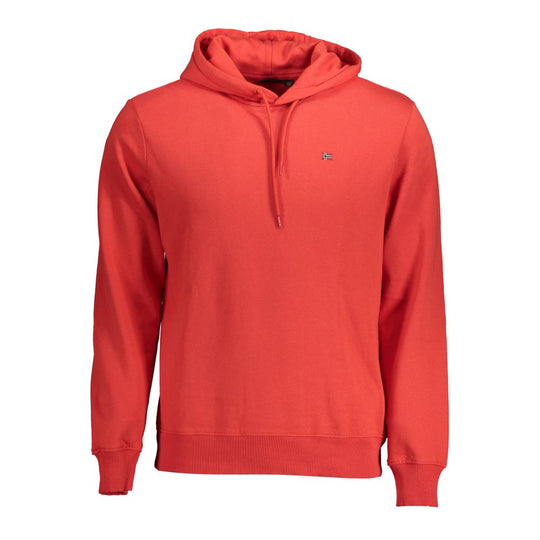 Napapijri Roter Baumwollpullover