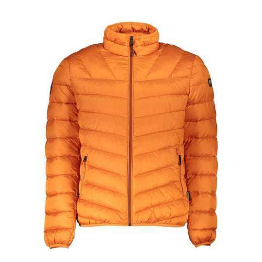 Napapijri Orangefarbene Polyamid-Jacke