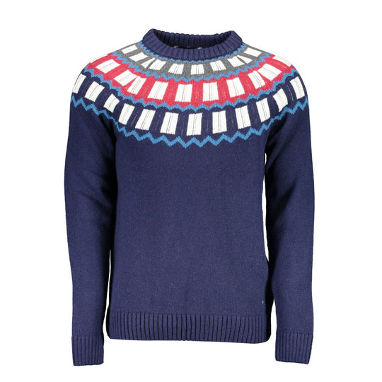 Gant Blauer Pullover aus Wolle
