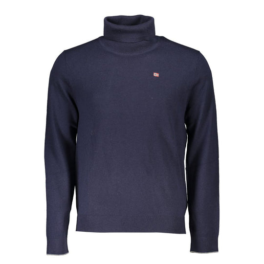 Napapijri Blauer Stoffpullover