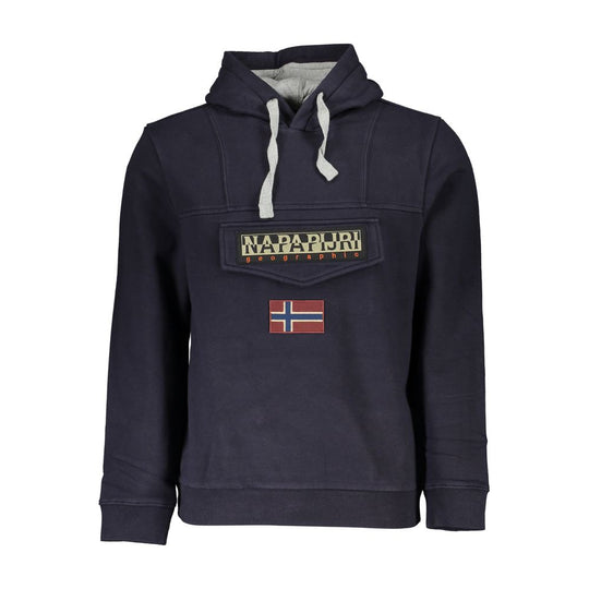Napapijri Blauer Baumwollpullover