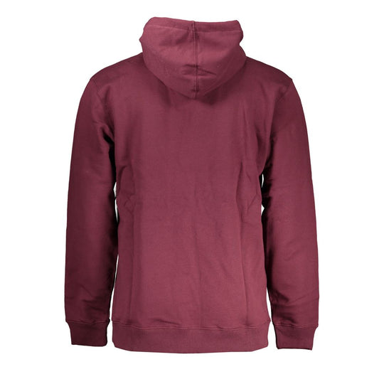 Vans Roter Baumwollpullover für Männer mit Kapuze