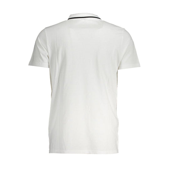 Fila Weißes Baumwoll-Poloshirt