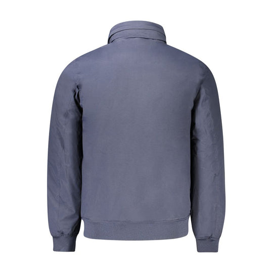 K-WAY Blaue Polyamid-Jacke