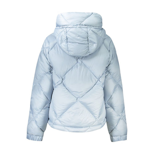 K-WAY Blaue Polyesterjacken &amp