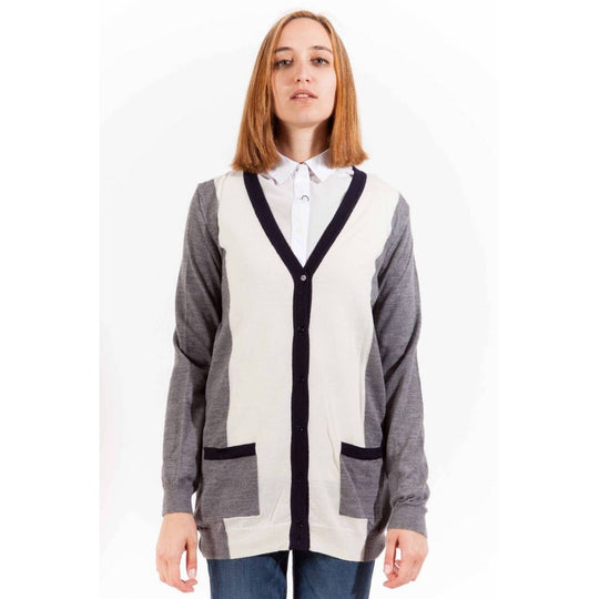 Gant Grauer Pullover aus Wolle