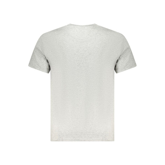 Tommy Hilfiger Graues Baumwolle Männer T-Shirt