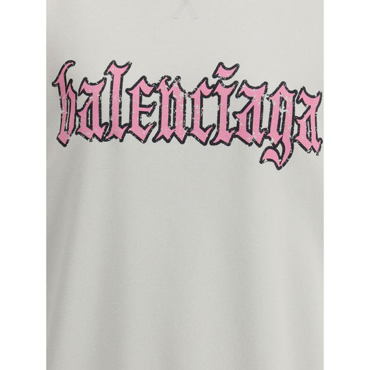 Balenciaga Sweatshirt Kleid mit Logo