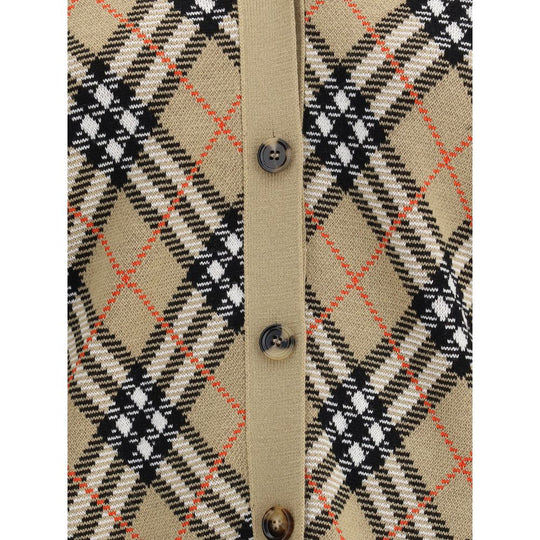 Burberry Archivio Karo Strickjacke