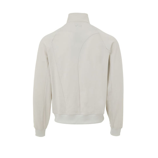 Y-3 Weißer Polyamid-Kapuzenpulli