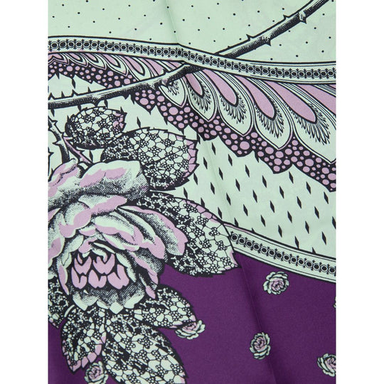 Gucci Grüne Seidenhose