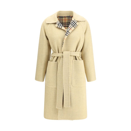 Burberry Beidseitig tragbarer Wollmantel