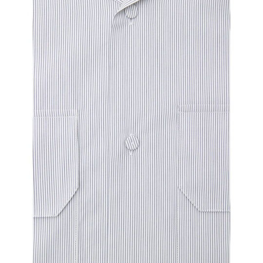 Jil Sander Blaues Baumwoll-Kurzarmhemd