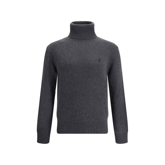 Ami Paris Pull Col Roule Ami De Coeur