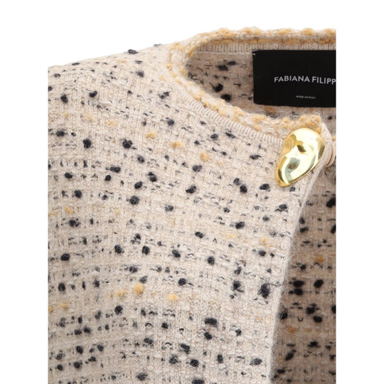 Fabiana Filippi Lange Strickjacke