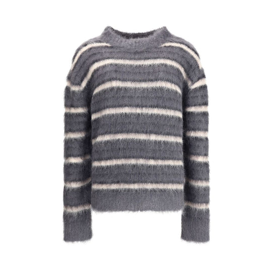 Marni Gestreifter Woll-Mohair-Pullover