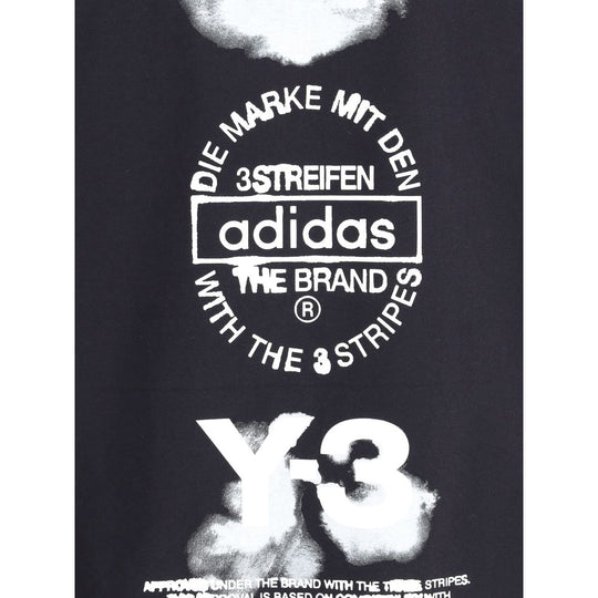 Y-3 T-Shirt mit Maxidruck