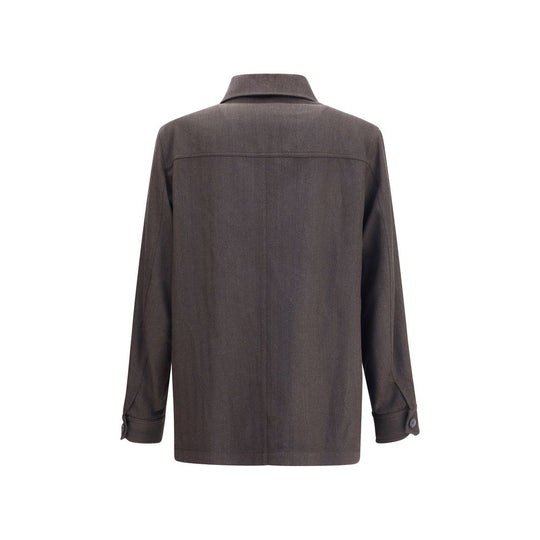 Brioni Fischgrät-Jacke