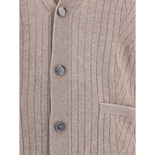 Brioni Strickjacke aus Wolle