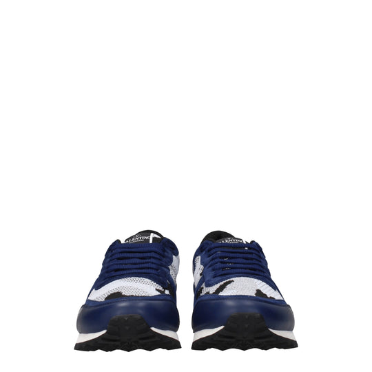 Valentino Garavani Graue Sportliche Turnschuhe aus Stoff